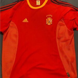 Adidas Red Spain Soccer Jersey